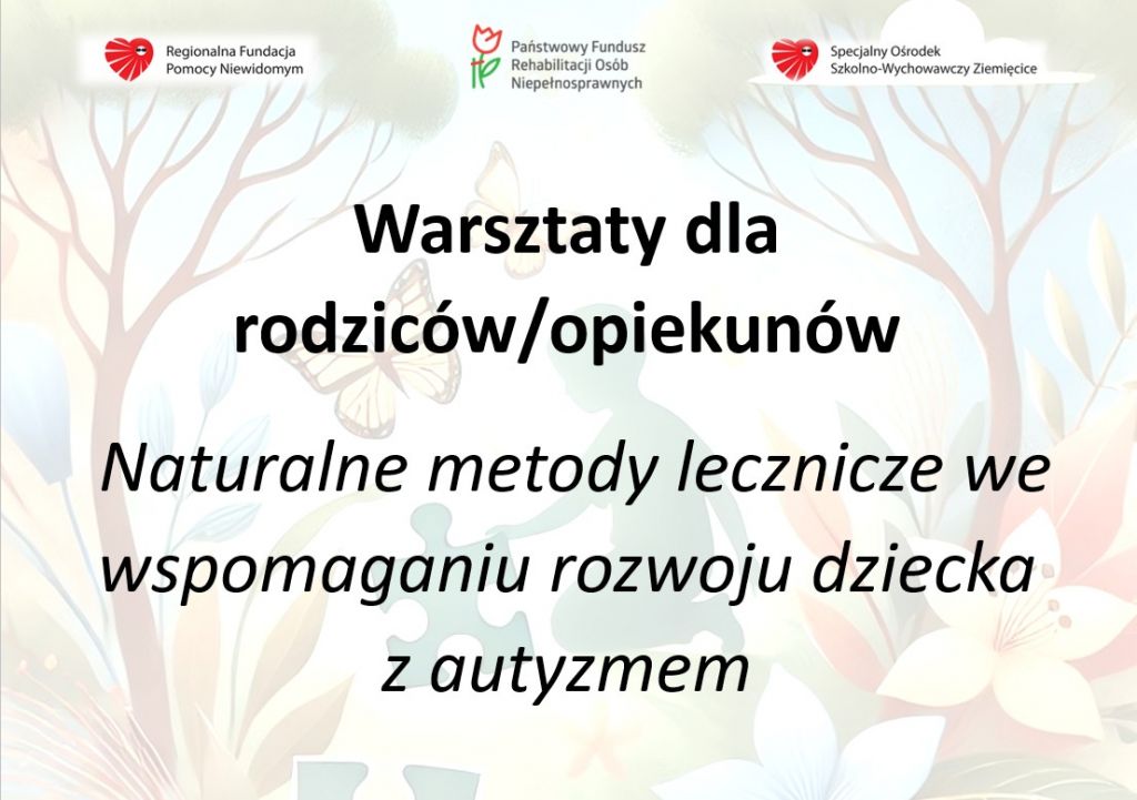 Projekt PFRON - Warsztaty dla rodziców